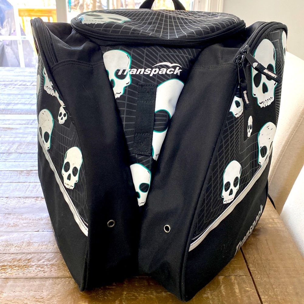 Transpack Skeleton Ski boot back for kids